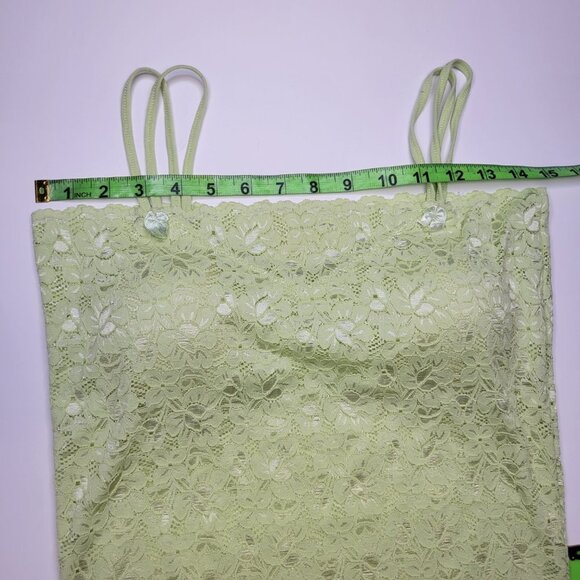 Lace Cami Crop Top Lace Bralette Stretchy Lace Camisole Lace Crop Tank Top - NEW - Picture 6 of 15